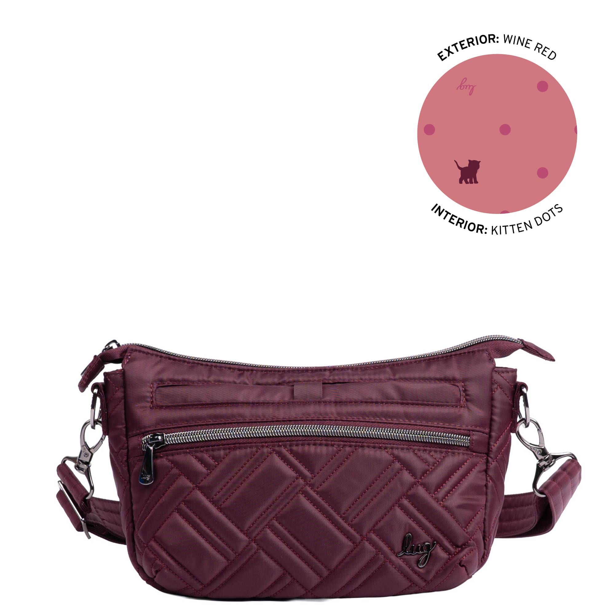Dash Classic Crossbody - WINE RED - 24969_Dash_WineRed_Angle_01